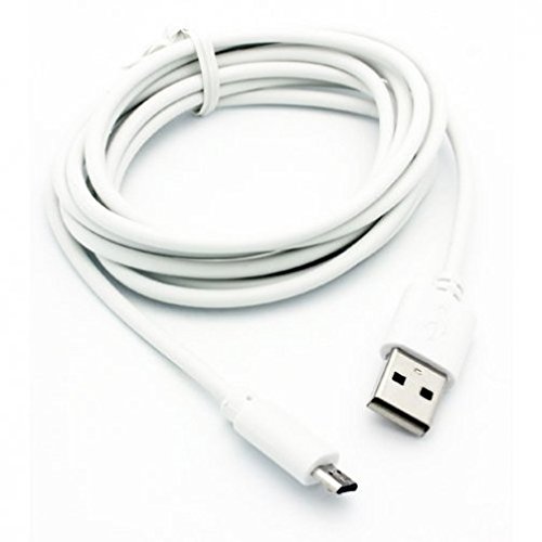 10英尺长的优质白色USB电缆充电电源数据线