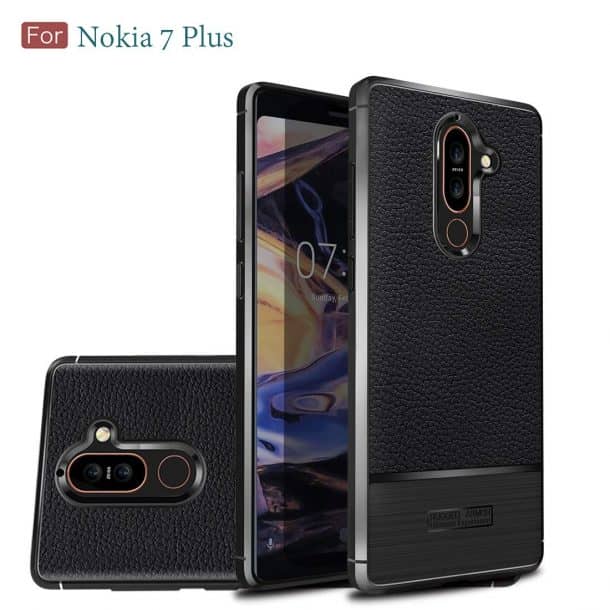 Wellci柔性TPU软皮肤硅胶诺基亚7 Plus