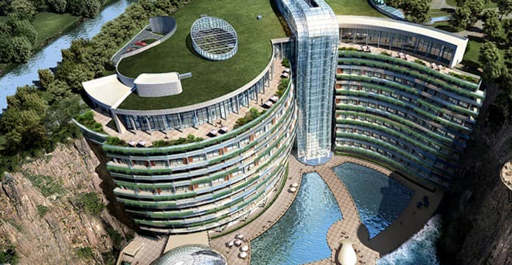 上海世界第一家地下酒店