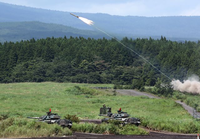 日本的高速滑行导弹武器