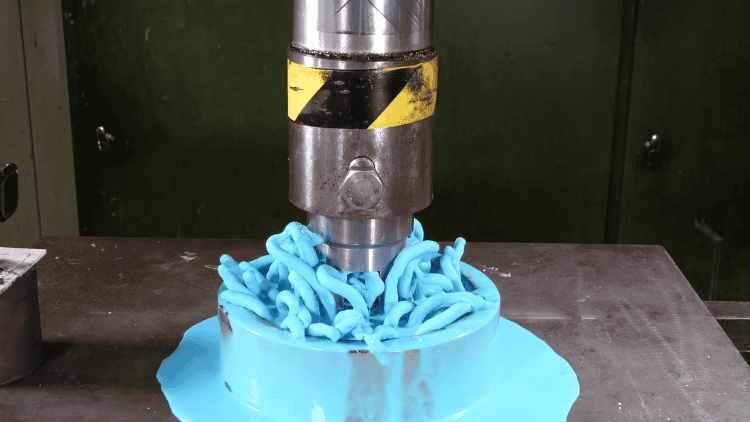 在压力下的非牛顿液