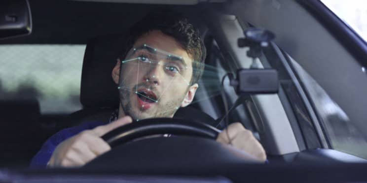 ridy camera device to check if driver is alert