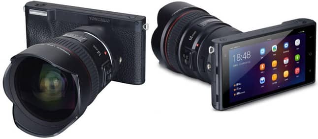 Yongnuo镜头的Android手机