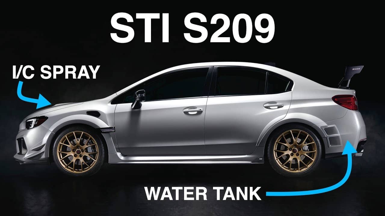 通过工程解释，了解斯巴鲁如何制作Subaru STI S209！