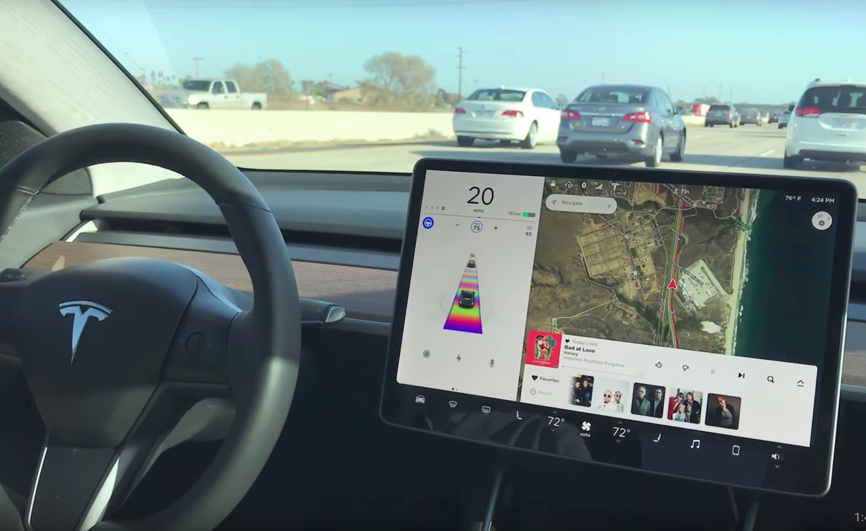 特斯拉Model 3自动驾驶仪英勇地从事故中拯救了车主