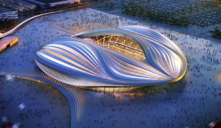 卡塔尔2022年世界杯的Al Wakrah体育场设计奇特