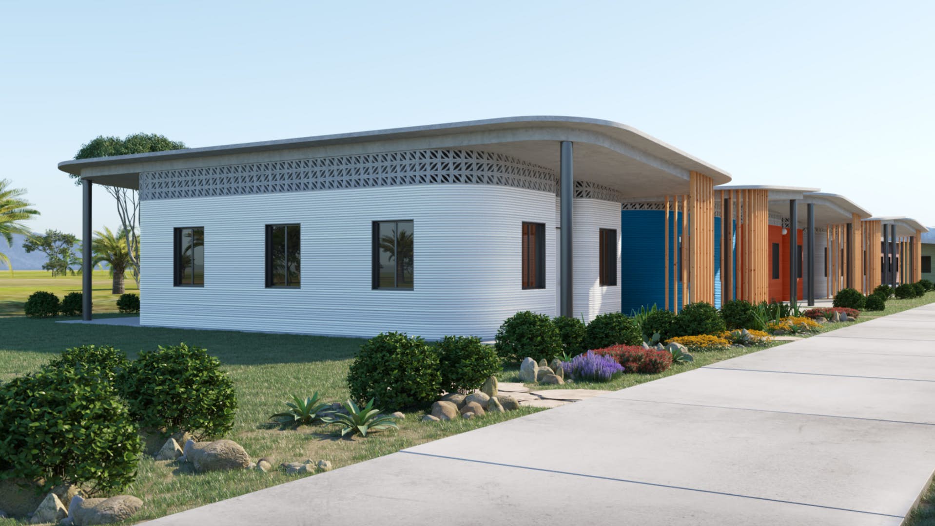 世界上第一个3D印刷社区将很快开始发展