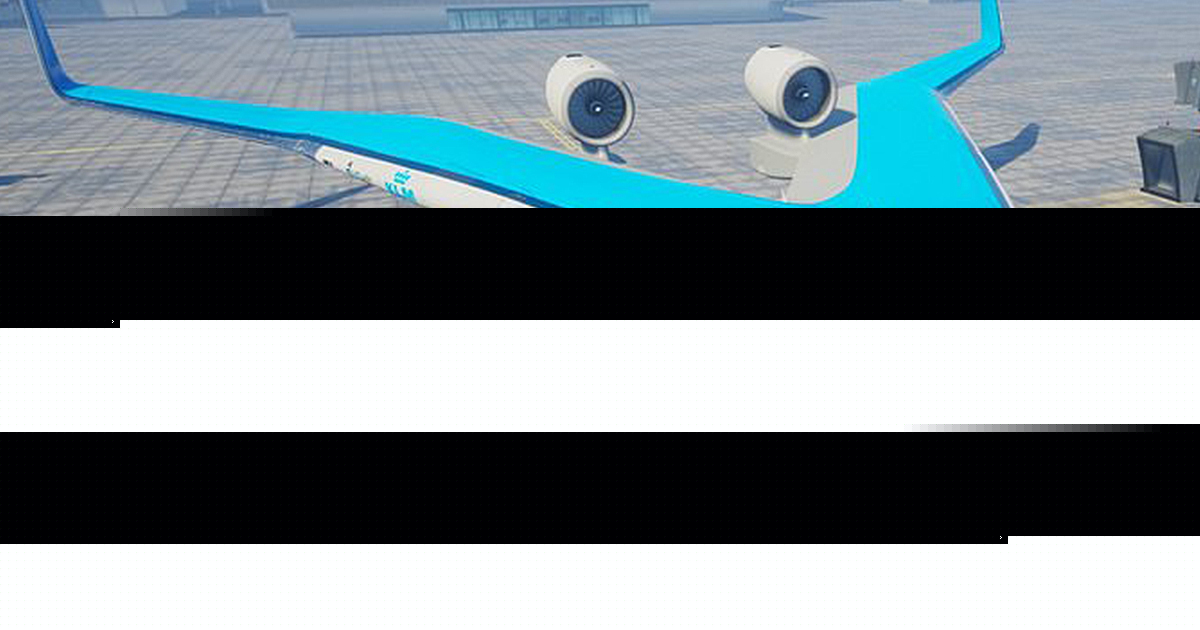 KLM航空公司的Flying-V将永远改变航空旅行！