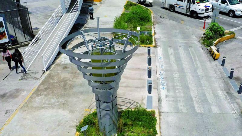 生物技术的人造树比树木更能吸收空气污染