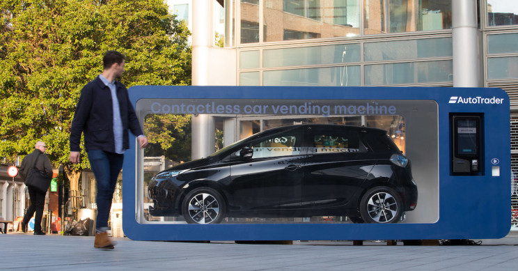 Auto Trader正在伦敦测试汽车自动售货机