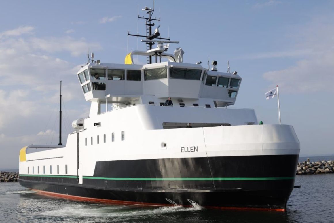 世界上最大的电动渡轮艾伦完成了首航