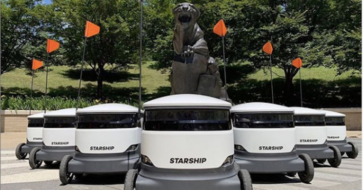 星舰科技公司准备推出送餐机器人