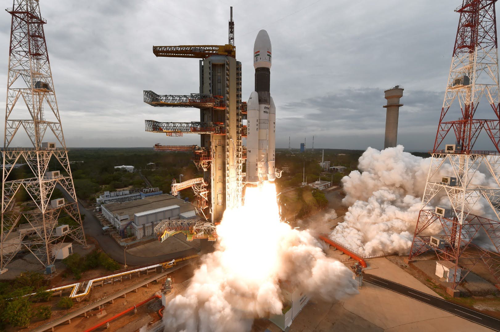 印度的Chandrayaan-2成功取得了月球轨道