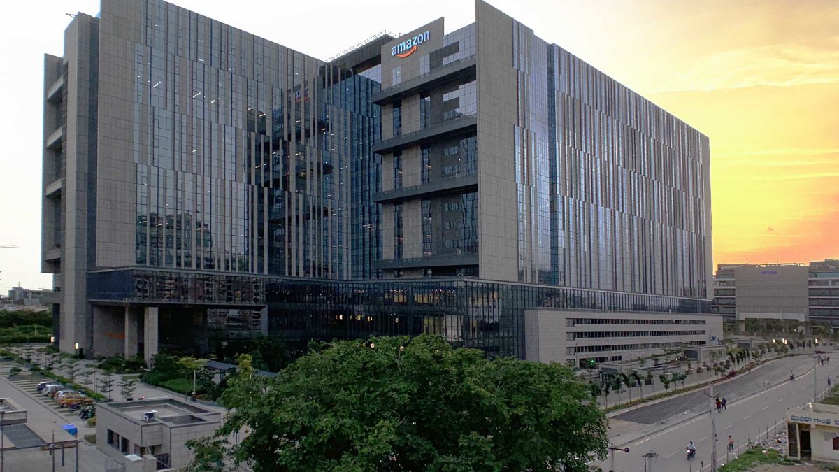 亚马逊创造了世界上最大的校园在海得拉巴,印度