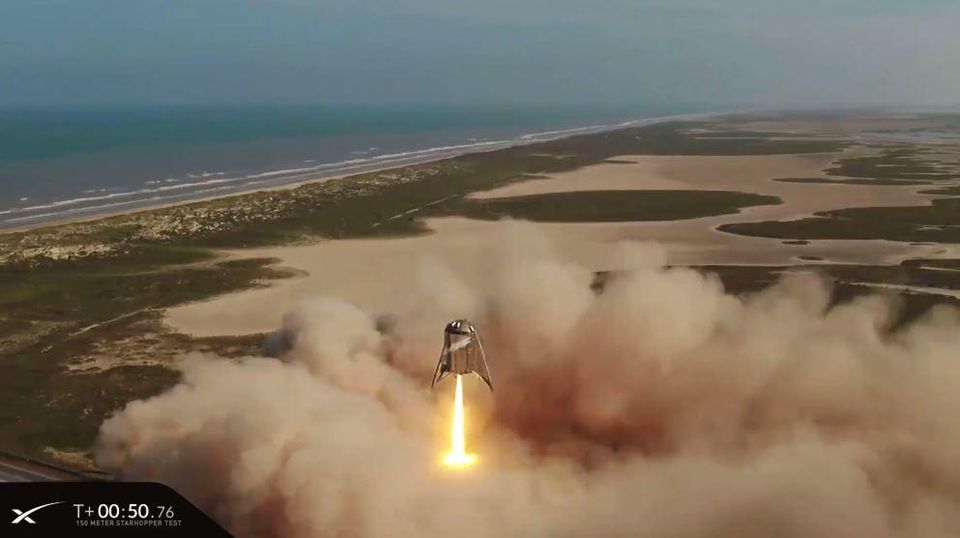SpaceX是Starhopper最终成功试飞后退休