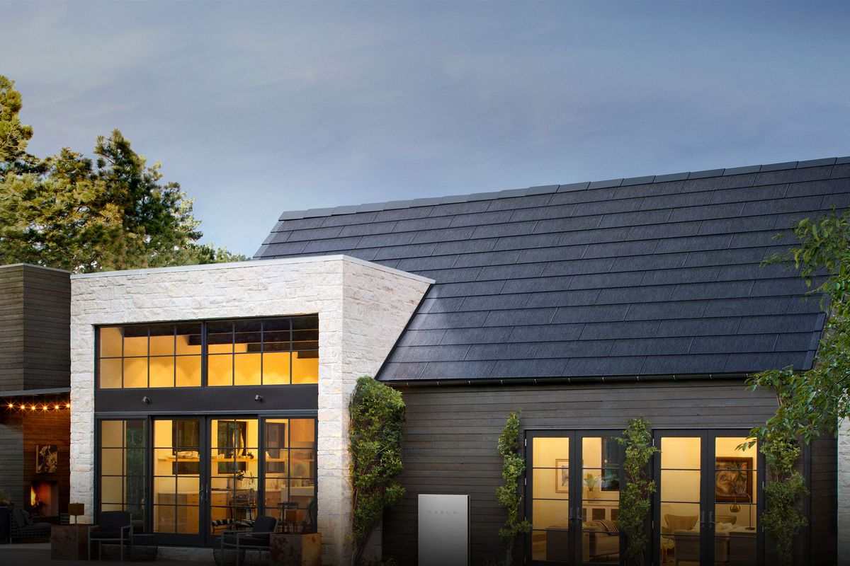 特斯拉最新的太阳能屋顶瓷砖已经揭幕了25年的保修