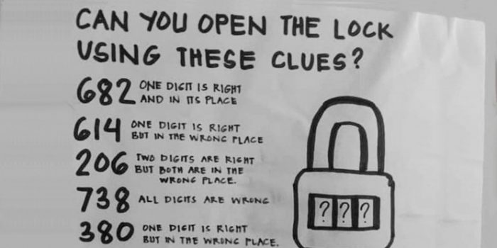 看看这个让人困惑的开锁谜题