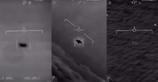五角大楼公布了美国海军飞行员拍摄的三段UFO视频