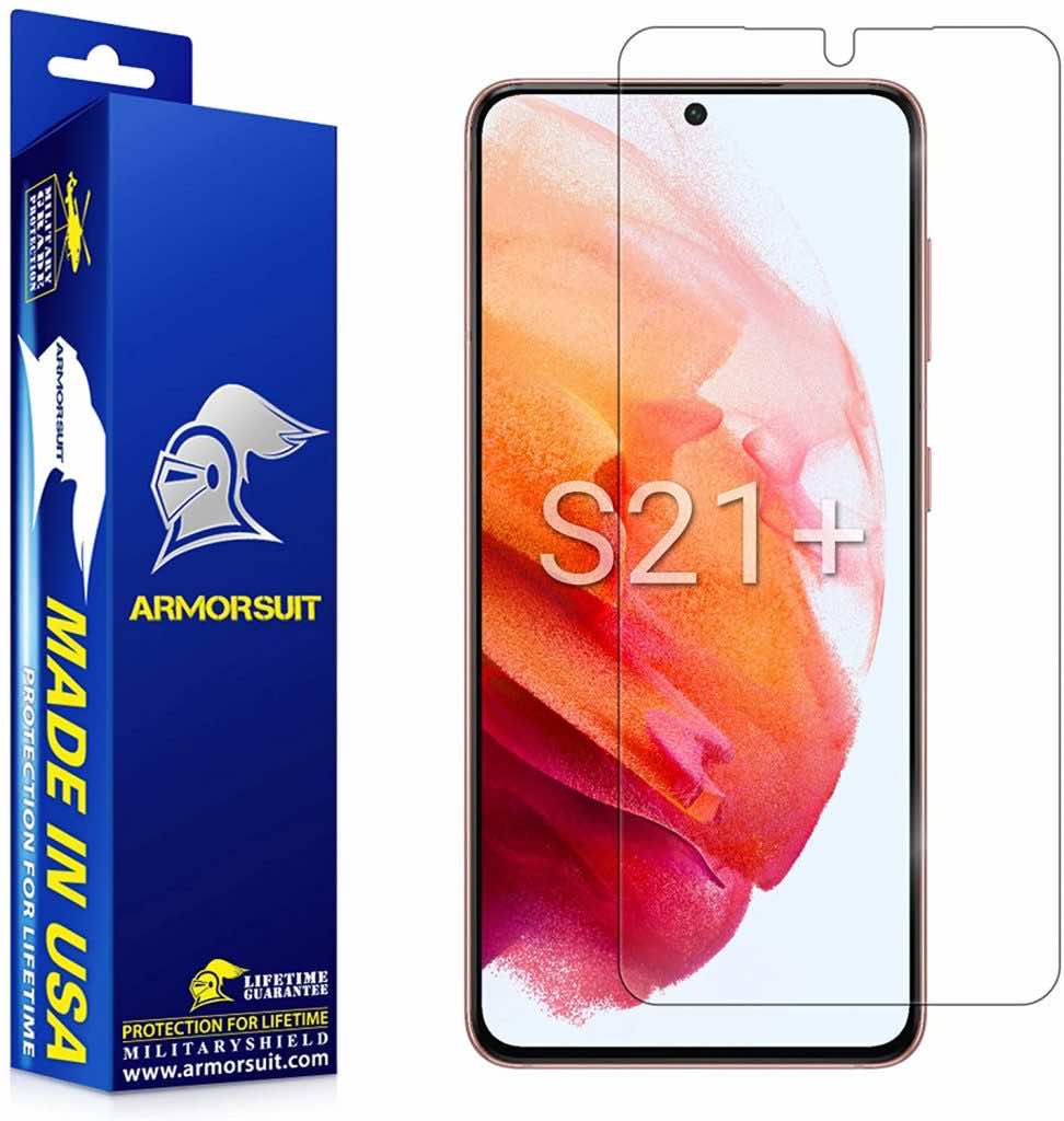 三星Galaxy S21+的10个最佳屏幕保护器