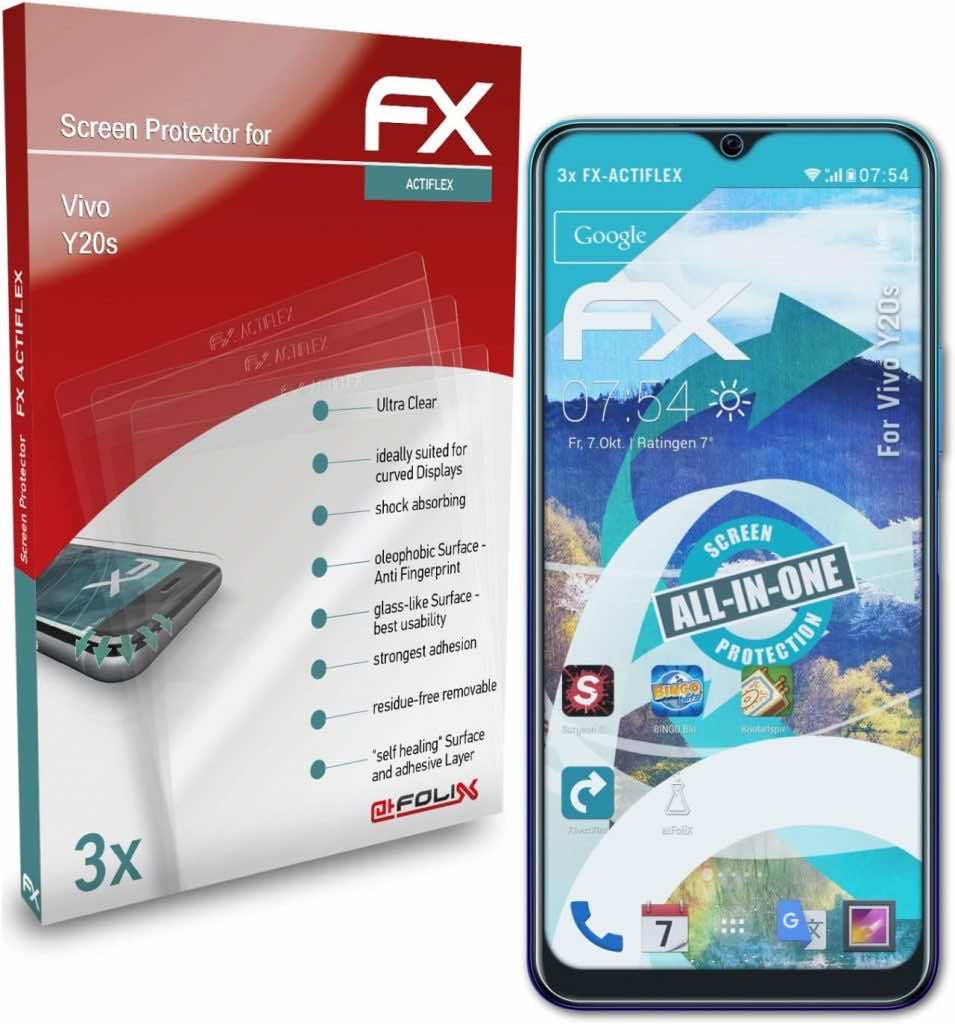 10个最好的屏幕保护Vivo y20