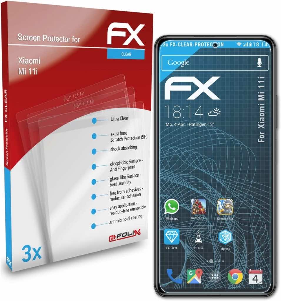 10个最好的屏幕保护小米11i