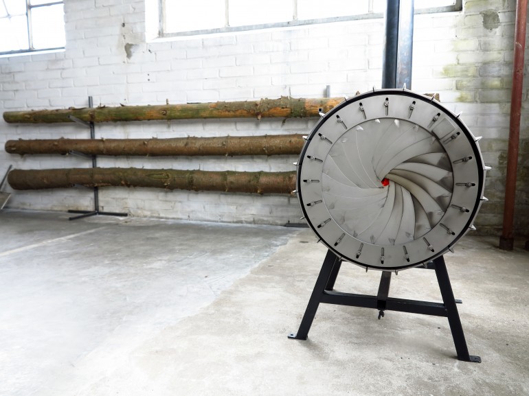 云杉炉子处于完全关闭状态